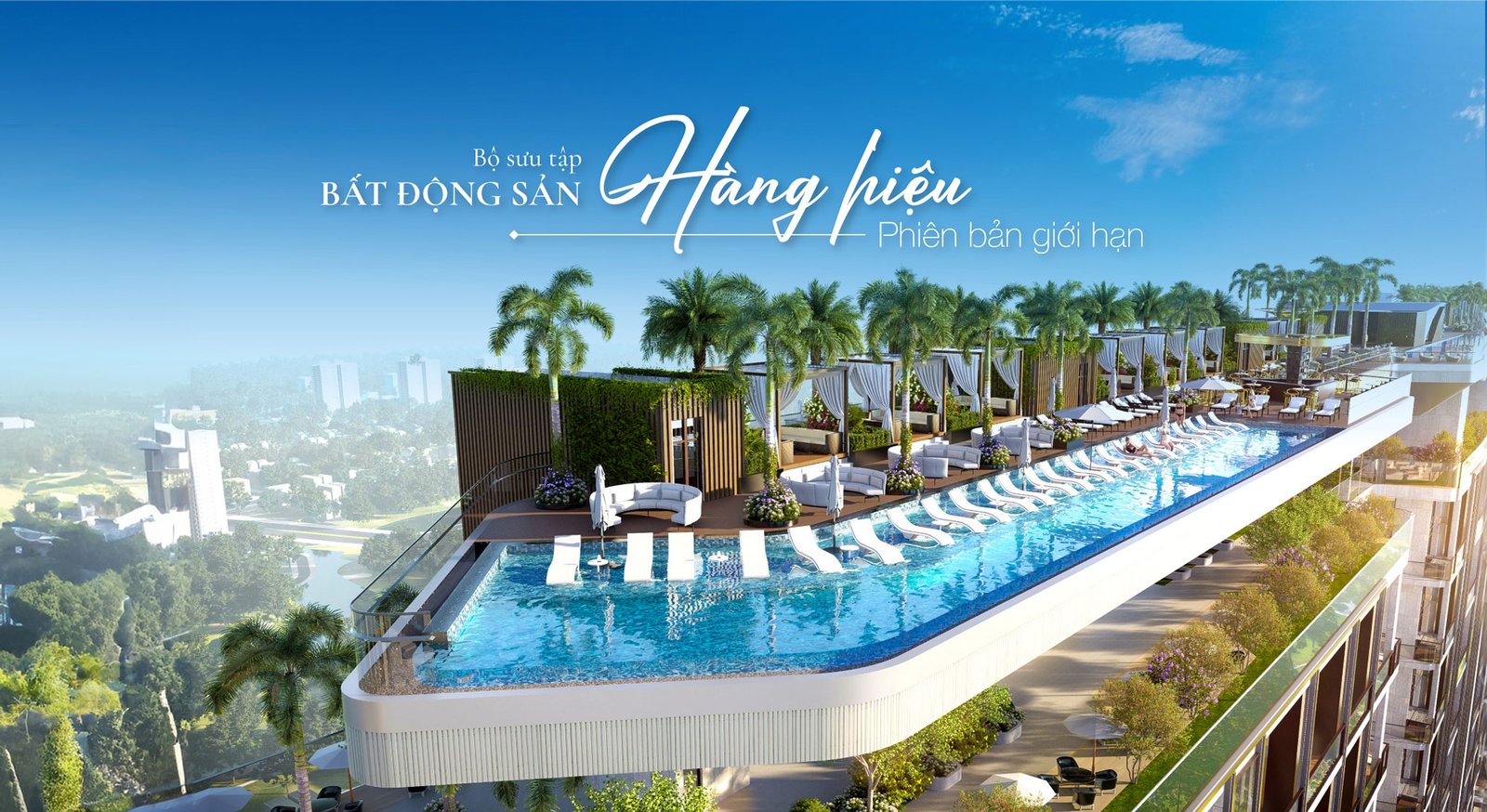 Hồ bơi vô cực trên cao Noble Crystal Tây Hồ